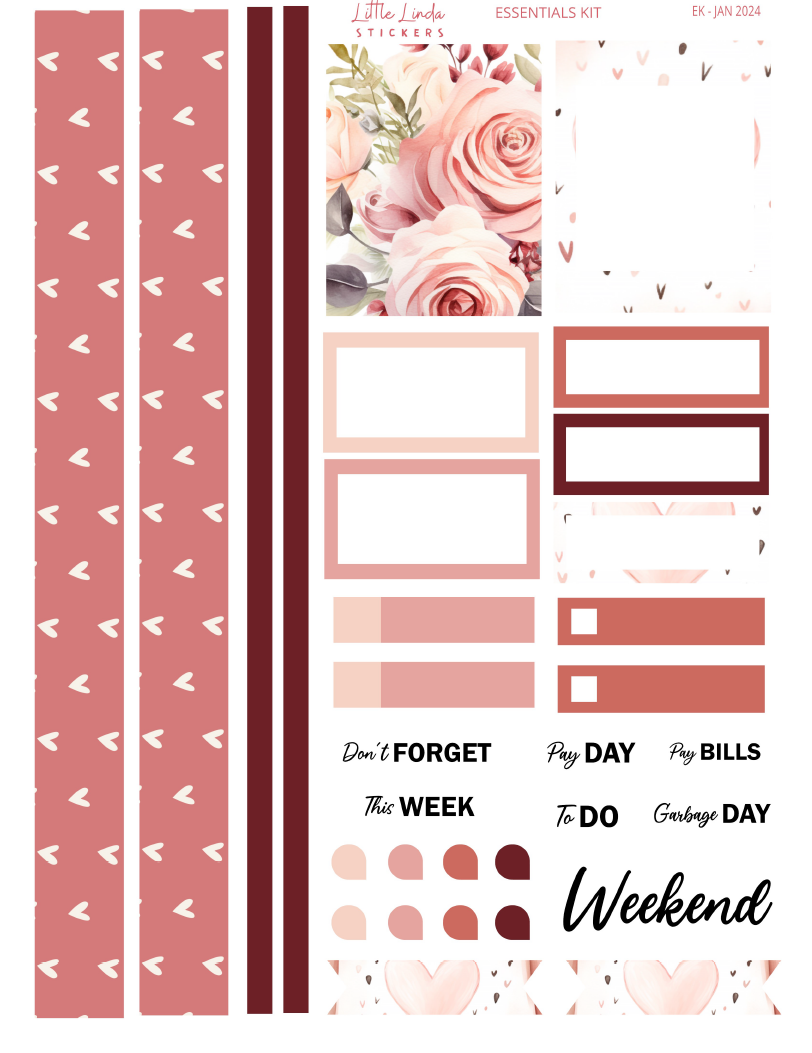 2024 Jan | Sweet Valentine - Essentials Kit