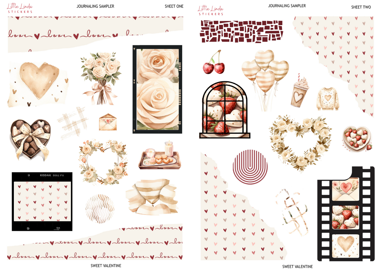 2024 Jan | Sweet Valentine - Journaling Kit
