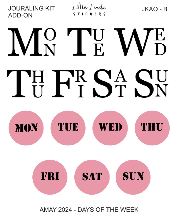 2024 May | Secret Garden | Journaling Kit