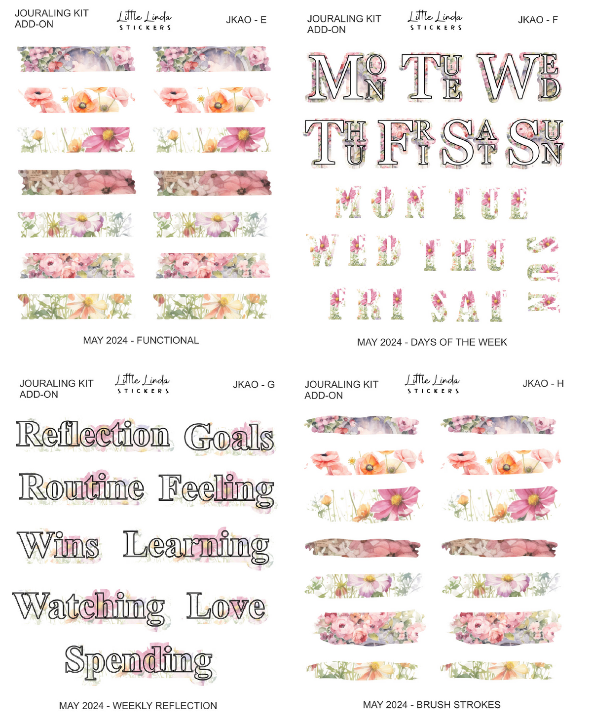 2024 May | Secret Garden | Journaling Kit