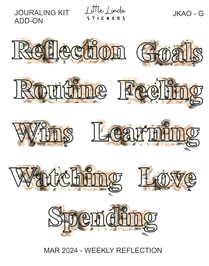 2024 Mar | Bookish Journaling Kit