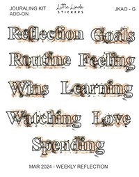 2024 Mar | Bookish Journaling Kit