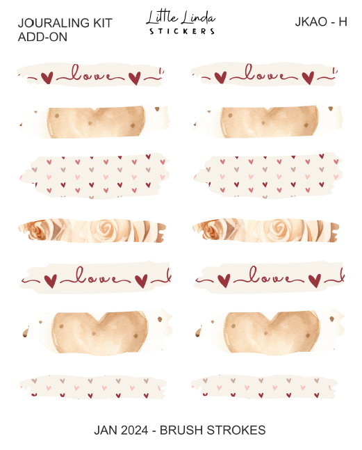 2024 Jan | Sweet Valentine - Journaling Kit