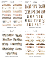 2024 Mar | Bookish Journaling Kit