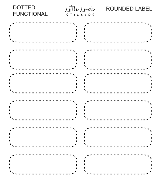 Dotted Rounded Slim Boxes | Functional