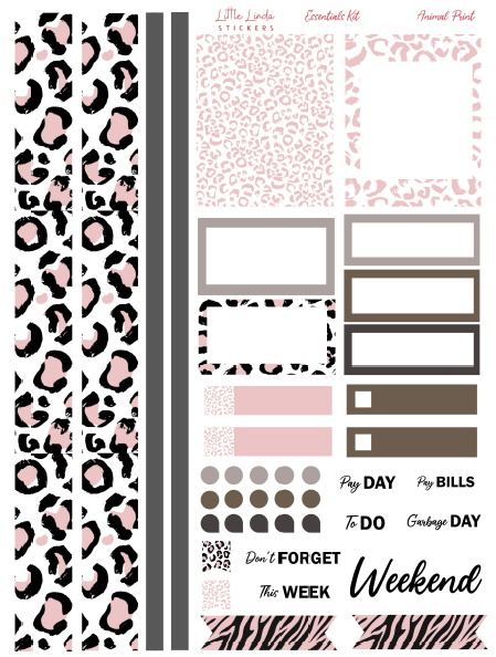 Essentials Kit | Leopard print