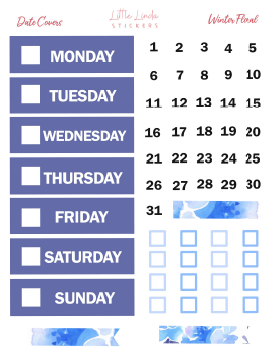 Winter Florals - Essentials Kit