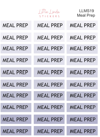 Meal Prep - Minimal