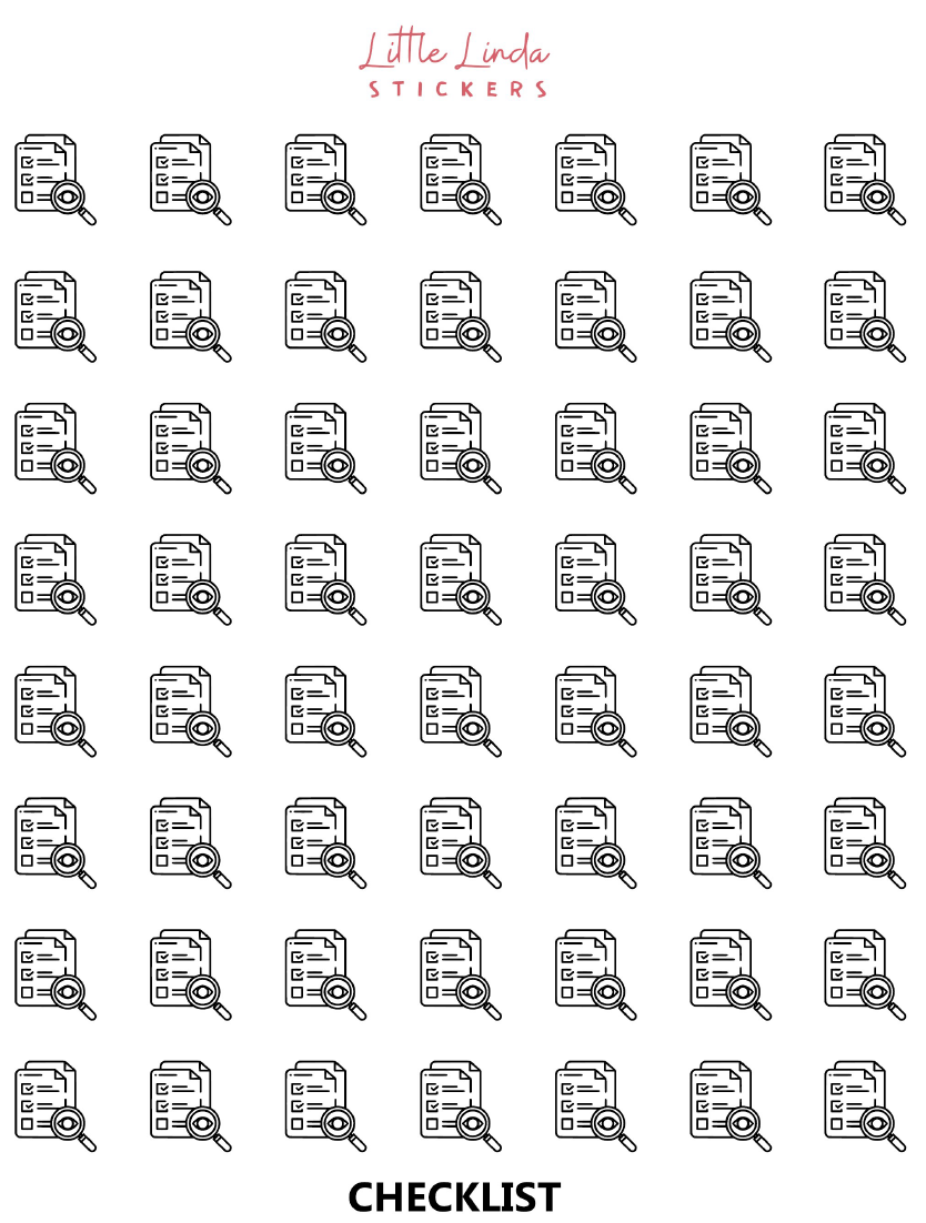 Checklist Icons