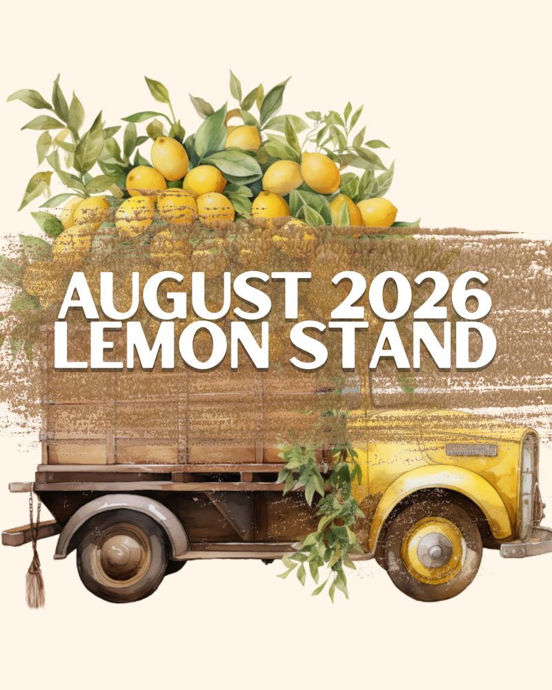 August 2026 | Lemon Stand