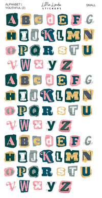 Junk Journal | Alphabet - Youthful