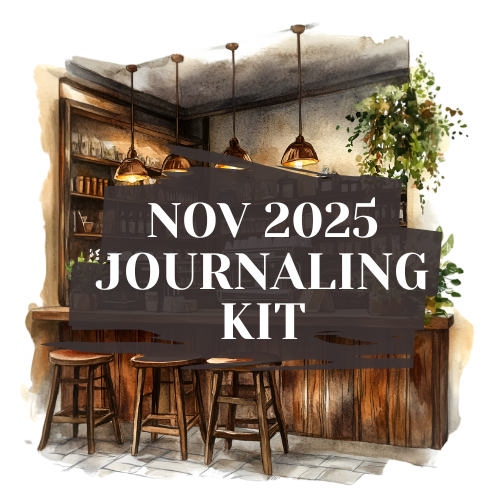 2025 Nov | Cafe Love | Journaling Kit