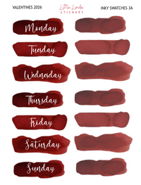 Valentines 2026 | Inky Swatches 3