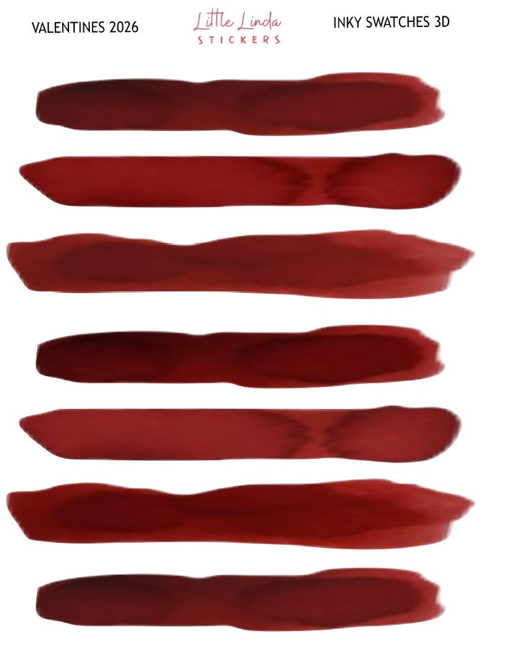 Valentines 2026 | Inky Swatches 3