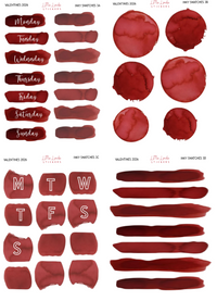 Valentines 2026 | Inky Swatches 3