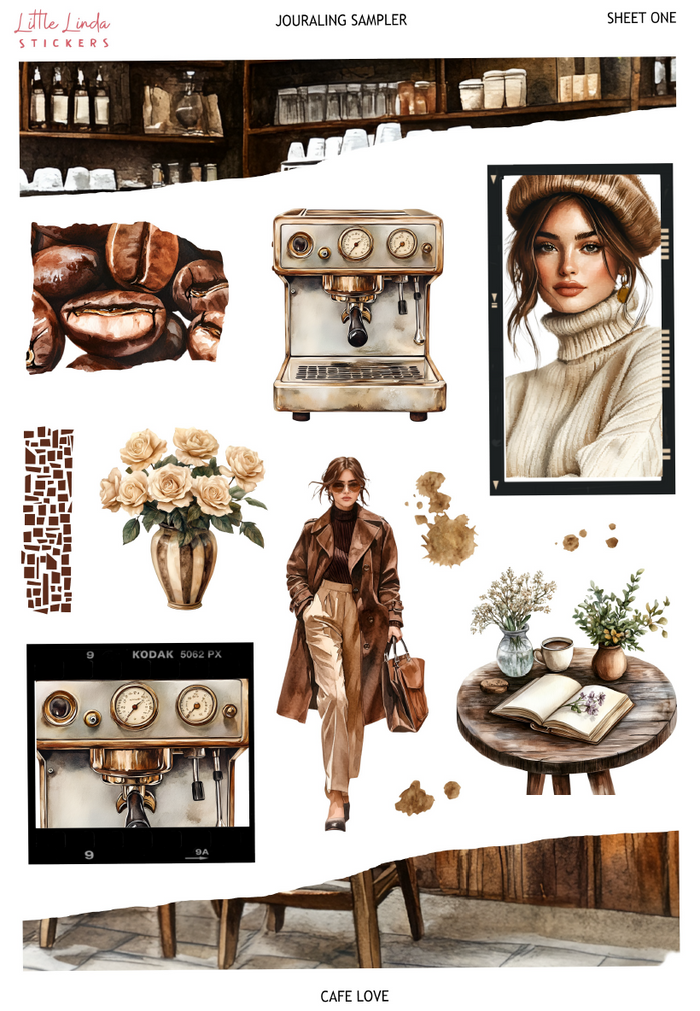 2025 Nov | Cafe Love | Journaling Kit