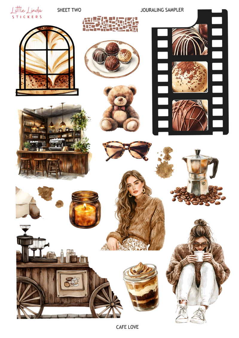 2025 Nov | Cafe Love | Journaling Kit