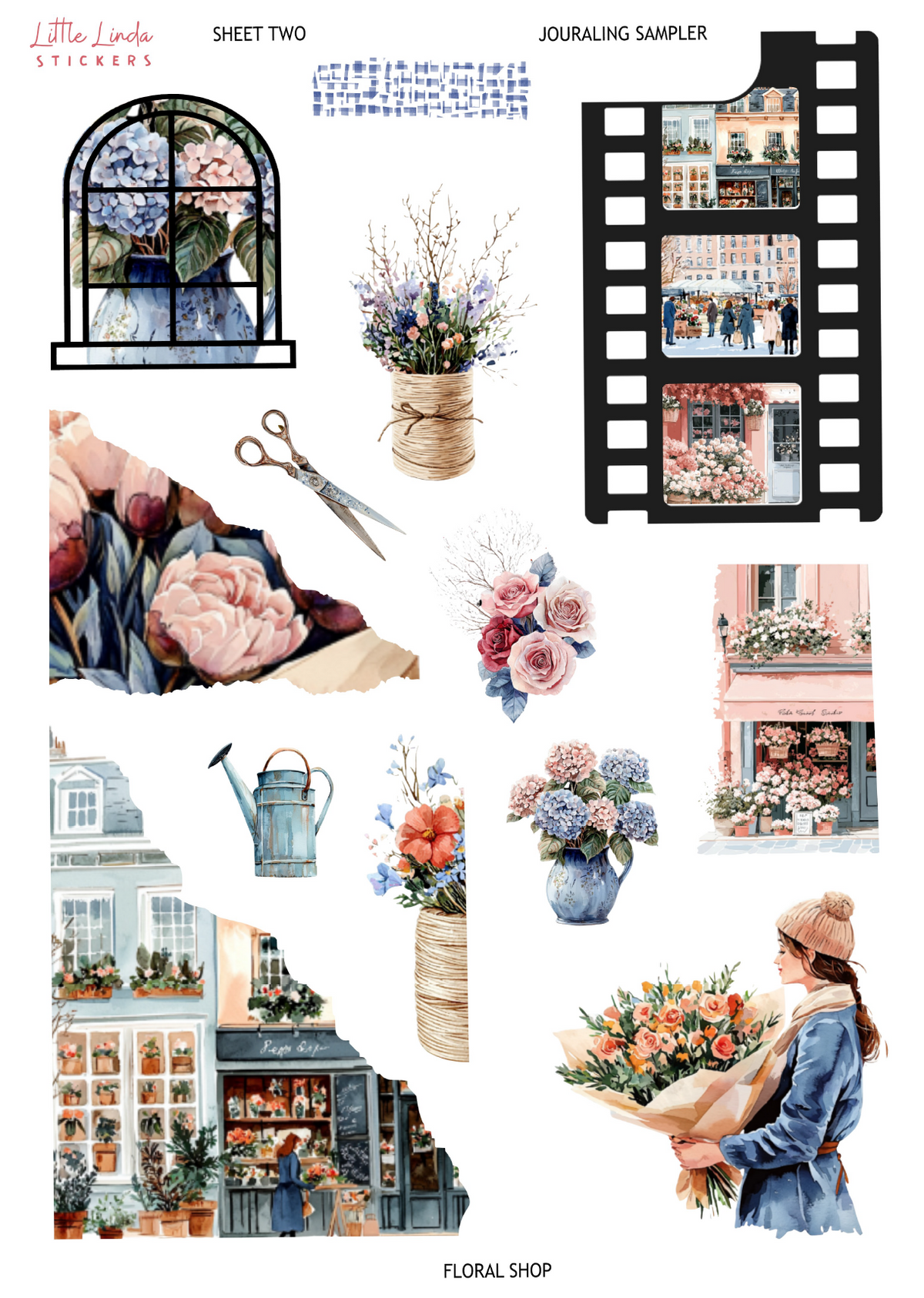 2026 Jan | Floral Shop | Journaling Kit