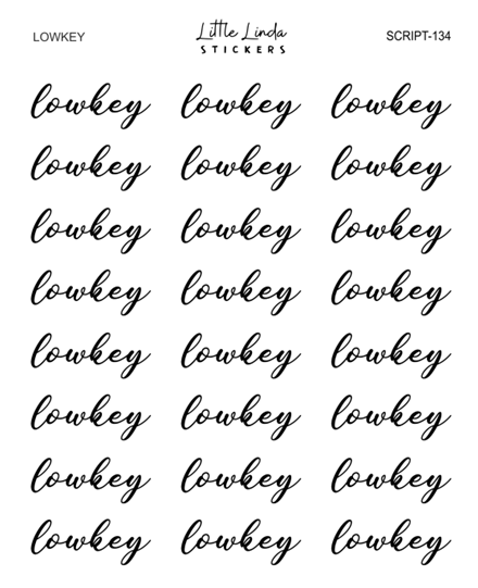 Lowkey | SCRIPT