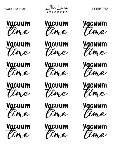 Vacuum Time | SCRIPT