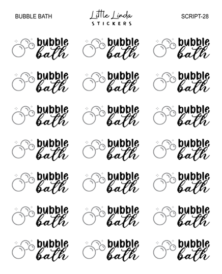 Bubble bath | SCRIPT
