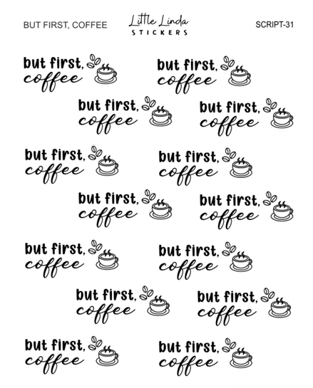 But First, Coffee | SCRIPT