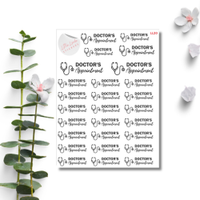 Doctors Appointment Stickers