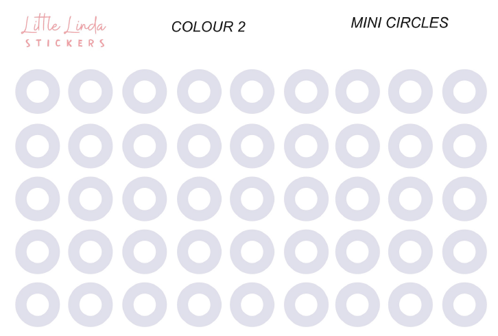 Mini Hollow Circles - The Basics