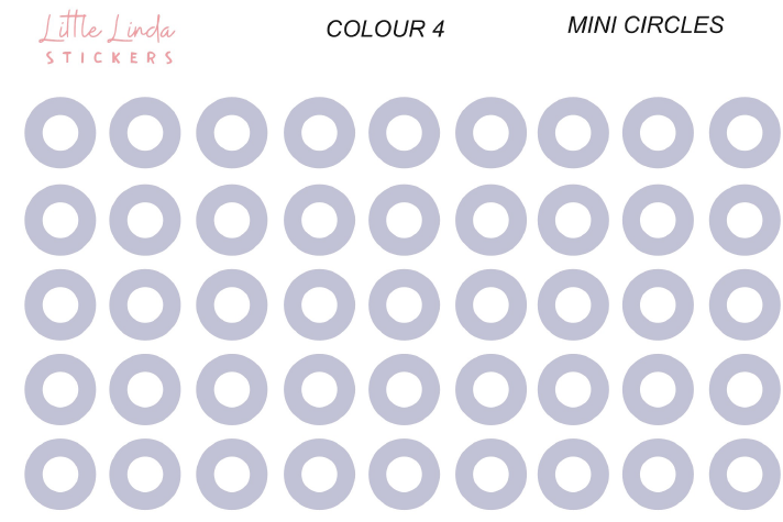 Mini Hollow Circles - The Basics