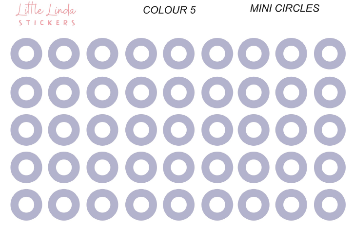 Mini Hollow Circles - The Basics