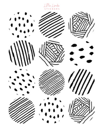 Abstract Line Circles - Deco