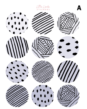 Abstract Line Circles - Deco