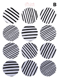 Abstract Line Circles - Deco