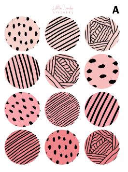 Abstract Line Circles - Deco