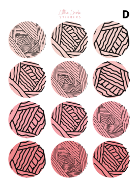 Abstract Line Circles - Deco