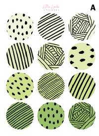 Abstract Line Circles - Deco