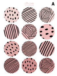 Abstract Line Circles - Deco