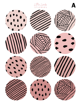 Abstract Line Circles - Deco