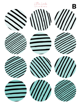 Abstract Line Circles - Deco