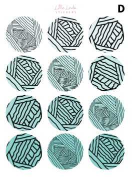 Abstract Line Circles - Deco