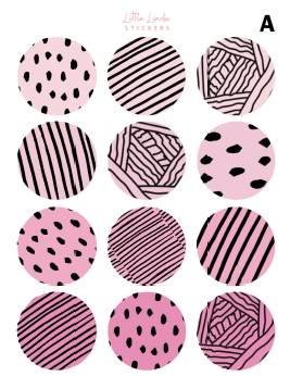 Abstract Line Circles - Deco