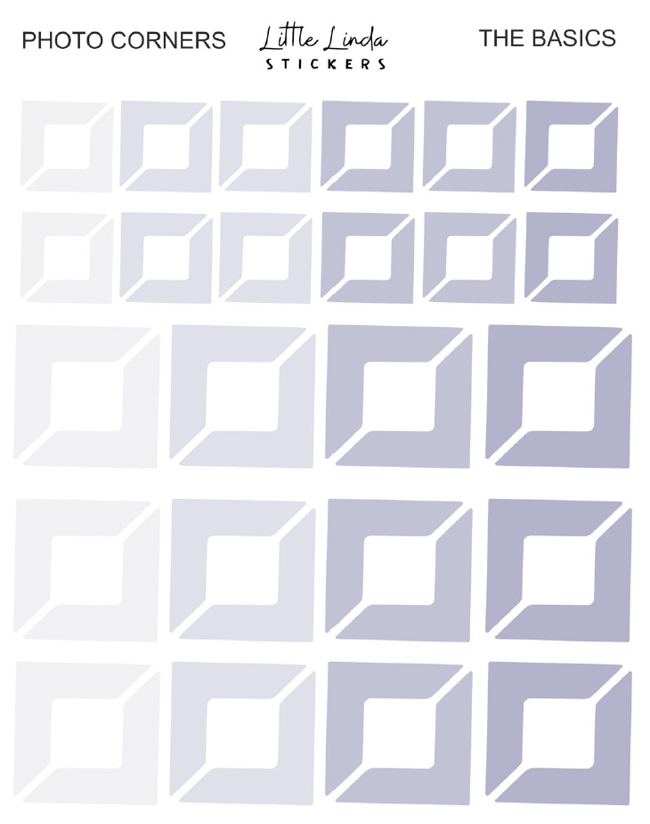 Functional Shapes | Photo Corners