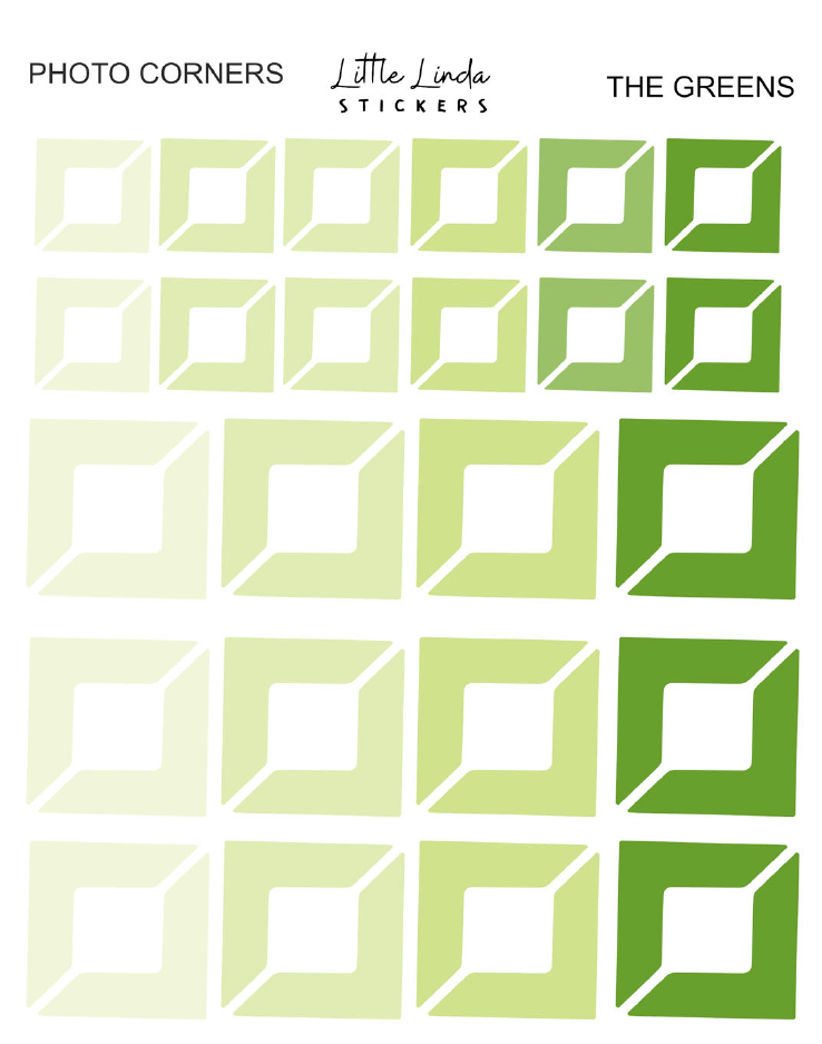 Functional Shapes | Photo Corners