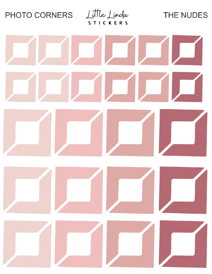 Functional Shapes | Photo Corners