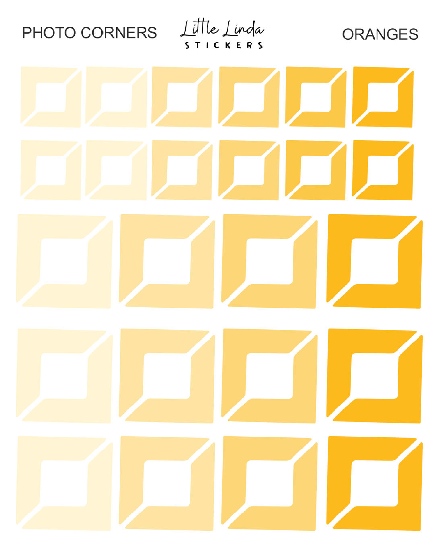 Functional Shapes | Photo Corners