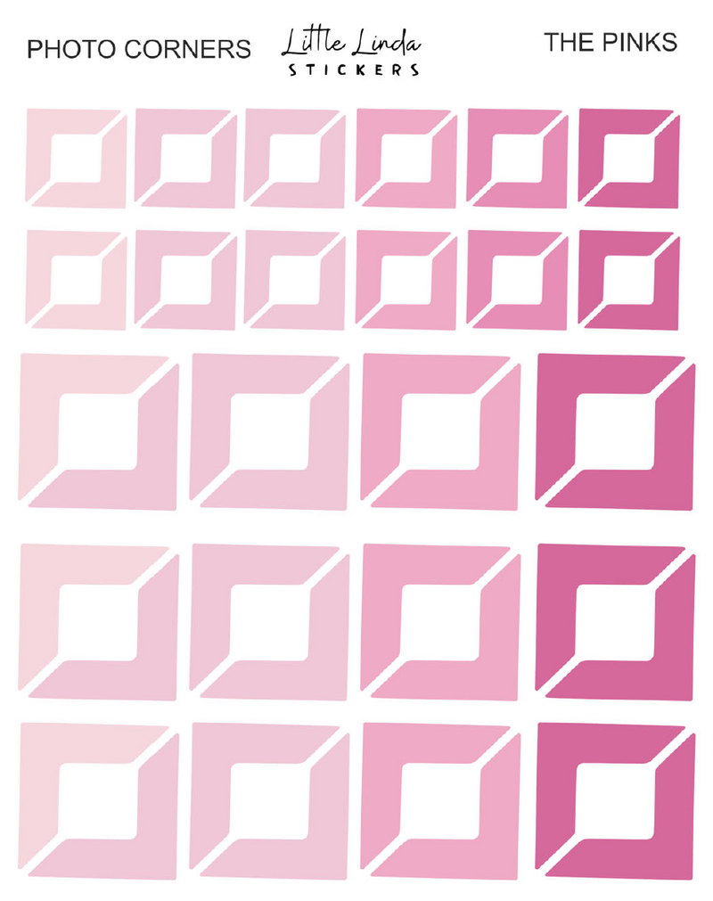 Functional Shapes | Photo Corners