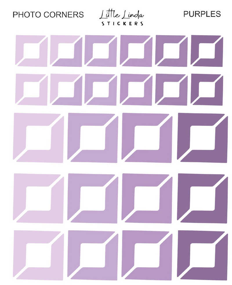 Functional Shapes | Photo Corners