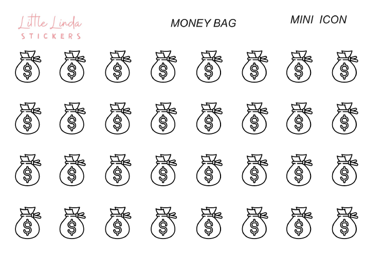 Money Bag - Mini Icons