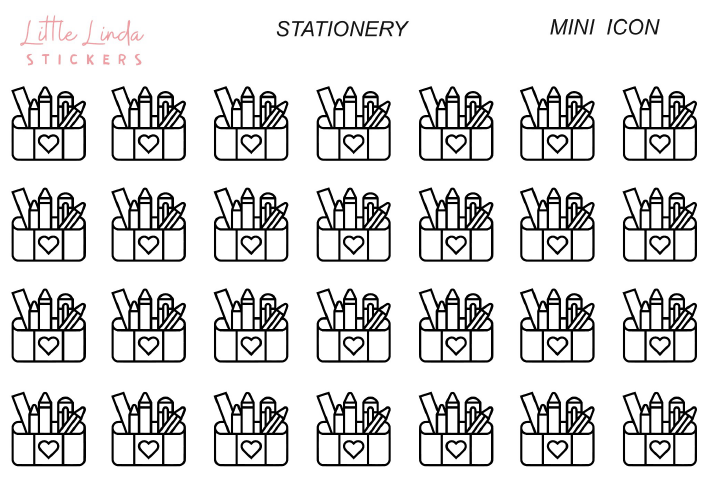 Stationery  - Mini Icons