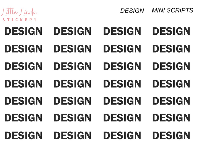 Design - Mini